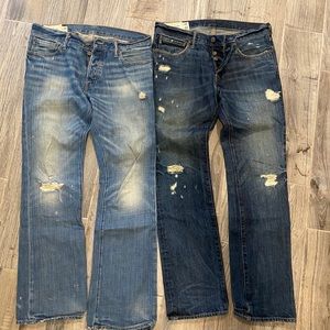 Distressed Abercrombie Jeans Bundle